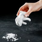 Набор для специй Доляна «Зайка», солонка 50 мл, перечница 40 мл, доломит, белый - Фото 8