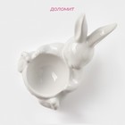 Подставка для яиц Доляна «Зайка», 12.5×8×9.5 см - Фото 2