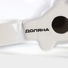 Кольцо для салфеток Доляна «Зайка», 9.1×4.3×10.5 см, доломит, белое - Фото 4