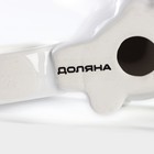 Кольцо для салфеток Доляна «Зайка», 9.1×4.3×10.5 см, доломит, белое - Фото 4