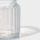 Банка стеклянная для сыпучих продуктов с керамической крышкой Доляна «Зайка», 230 мл - фото 4320529
