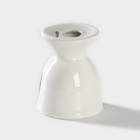 Подставка для яиц Доляна «Панда», 5×5×6.2 см, белая - Фото 4