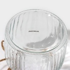 Банка для сыпучих Доляна «Зайка», 600 мл, с керамической крышкой, стекло, прозрачная - Фото 13