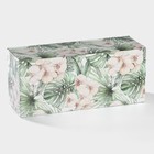 Менажница 2 ячейки Доляна «Лист», 21.8×6.9 см, доломит, зелёная - Фото 10