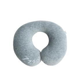 Подушка для шеи Soft Bagel, размер 23x28 см, цвет серый