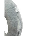 Подушка для шеи Soft Bagel, размер 23x28 см, цвет серый - Фото 5