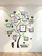 Наклейка интерьерная с фоторамками TAKE IT EASY, декор настенный, панно на стену 190×156 см - Фото 4