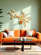 Набор наклеек интерьерных TAKE IT EASY «Цветы», декор настенный, панно, 124×165 см - Фото 4