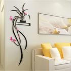Наклейки интерьерные "Цветы", декор на стену, панно 100 х 32 см - фото 318468494