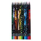 Цветные карандаши 12 цветов MAPED Color'Peps Black Monster, пластиковые - Фото 2