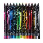 Цветные карандаши 24 цвета MAPED Color'Peps Black Monster, пластиковые - фото 9728891