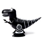 Робот динозавр, на пульте управления, интерактивный: звук, свет, на батарейках - фото 6385879