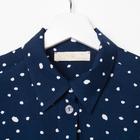 Рубашка (сорочка) женская KAFTAN «Горошек», цвет синий, размер 40-42 - Фото 6