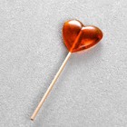 Карамель леденцовая «Сердце» клубника, 14 г - Фото 2