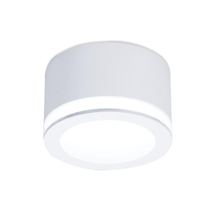 Светильник Ambrella light Techno, 12Вт LED, 840лм, 4200K, цвет белый - Фото 1