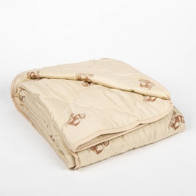 Одеяло облегчённое Адамас "Овечья шерсть", размер 140х205 ± 5 см, 200гр/м2, чехол п/э