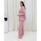 Пиджак женский двубортный MIST, р. 50, розов  (артикул 5524820)  большой выбор товаров оптом и в розницу по низким ценам с доставкой