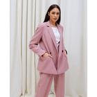 Пиджак женский двубортный MIST, р. 50, розов  (артикул 5524820)  большой выбор товаров оптом и в розницу по низким ценам с доставкой