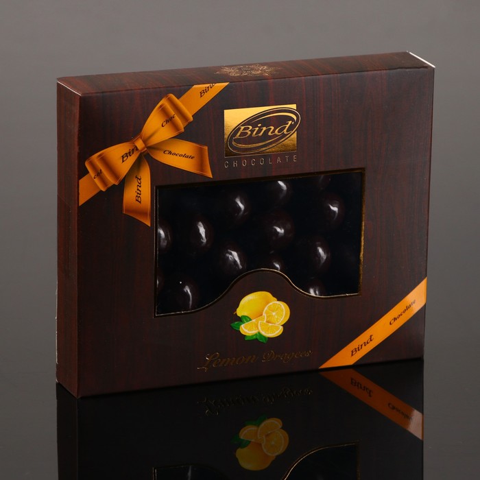 Шоколадное драже «Лимон в шоколаде»‎, 100 г - Фото 1