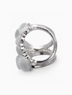 Муфта для платка «Треугольник», цвет серый в серебре - Фото 3