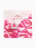 Муфта для платка «Треугольник», цвет серый в серебре - Фото 6