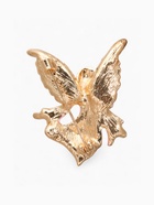 Брошь «Ангелок», цвет бело-розовый в золоте - Фото 2