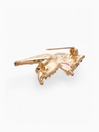 Брошь «Ангелок», цвет бело-розовый в золоте - Фото 3