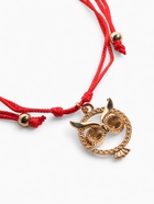 Браслет-оберег «Став» на здоровье, сова, цвет золото, 8 см - Фото 2