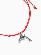 Браслет-оберег «Став» везунчик, дельфин, цвет серебро, 8 см - Фото 2