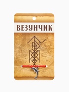 Браслет-оберег «Став» везунчик, дельфин, цвет серебро, 8 см - Фото 3