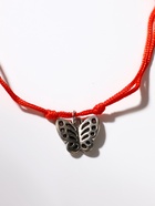 Браслет-оберег «Став» вера в себя, бабочка, цвет серебро, d=8 см - Фото 2