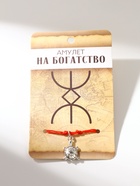 Браслет-оберег «Став» амулет на богатство, черепаха, цвет серебро, 8 см - Фото 5