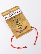 Браслет-оберег «Став» крючок любви и брака, сердце и бесконечность, цвет серебро, 8 см - Фото 5