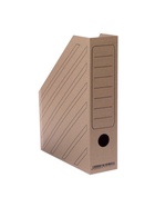Накопитель-лоток А4, архивный из микрогофрокартона Calligrata, 75 мм, до 700 л, бурый - Фото 5