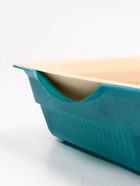 Туалет глубокий с сеткой 36×25×9 см, бирюзовый/бежевый - Фото 8