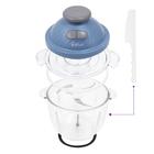 Измельчитель Kitfort КТ-3013, стекло, 400 Вт, 2 л, синий - фото 51344803