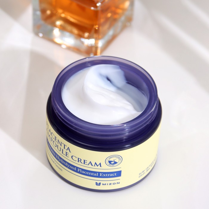 Антивозрастной крем для лица MIZON плацентарный, 50 г 21610