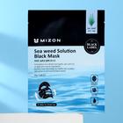 Тканевая маска для лица MIZON Sea Weed Solution Black Mask с морскими водорослями, 25 г - Фото 1