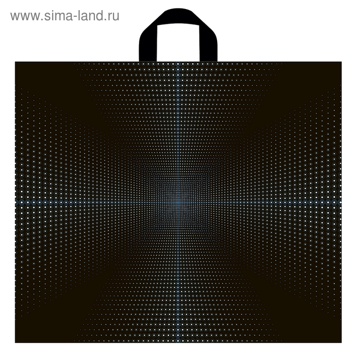 Пакет "Матрица" полиэтиленовый, с петлевой ручкой, 36х36 см, 70 мкм - Фото 1