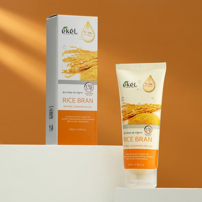 Пилинг-скатка EKEL с экстрактом коричневого риса, 100 мл - Фото 1