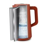 Чайник электрический Kitfort КТ-6115-3, пластик, колба металл, 1.5 л, 1800 Вт, красный - фото 51334096