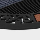 Коврик придверный Доляна Welcome, полукруглый, узор, 50×80 см, МИКС - Фото 4