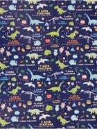Бумага упаковочная «С днём рождения! Динозавры», глянец, 60×90 см - Фото 3
