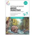 Наглядное пособие. Картины из жизни диких животных. 3-7 лет. ФГОС . 6626542 - фото 9182821