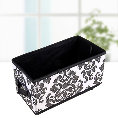 Органайзер для мелочей Доляна «Вензель», 28×14×14 см, цвет чёрно-белый