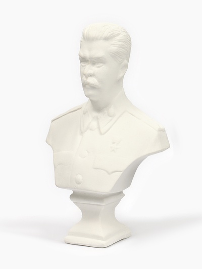 Бюст «Сталина», фигурка гипс, 13×9×6 см