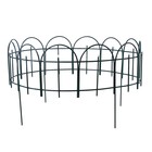 Клумба оцинкованная, 34 × 70 × 70 см, ярко–зелёная, «Решётка» - фото 24467899