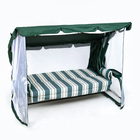 Качели садовые "Лондон" зеленые, 238 х 140 х 170, макс нагрузка 350 кг - фото 24496492