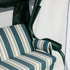 Качели садовые "Лондон" зеленые, 238 х 140 х 170, макс нагрузка 350 кг - фото 24496494