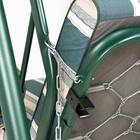 Качели садовые "Лондон" зеленые, 238 х 140 х 170, макс нагрузка 350 кг - фото 24496498